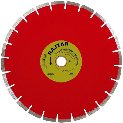 TARCZA DIAMENTOWA SEGMENTOWA RAJTAR 350MM TARCZA DIAMENTOWA SEGMENTOWA RAJTAR 350MM