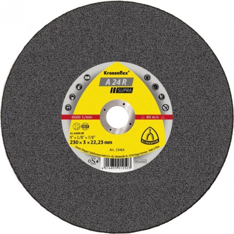 TARCZA PŁASKA A24R T1A 180*3.0*22 13456